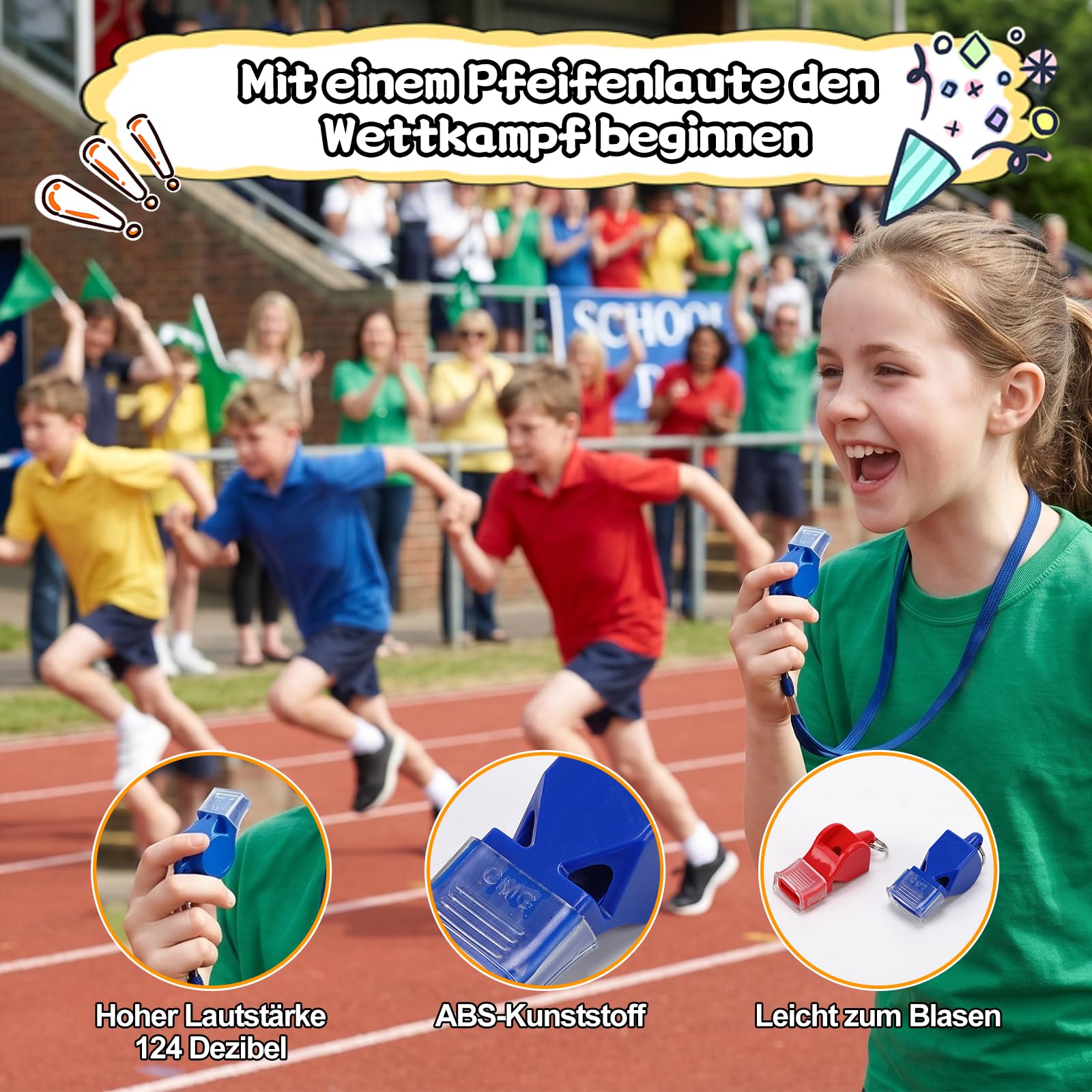 Outdoor Karnevals Spiele, Sackhüpfen Säcke, Eierlauf Spiel, Ringwurfspiel, Kartoffelsackbeutel, 3-beiniges Rennband, Light Up Pylonen Kinder Outdoor Spiele, und Feldtag, Familientag, Hof, Rasen