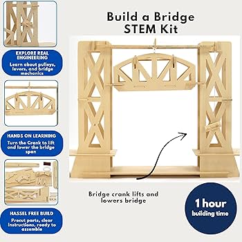Bridge Building Toy Kits Stem: Inspire Creativity & Learning Fun