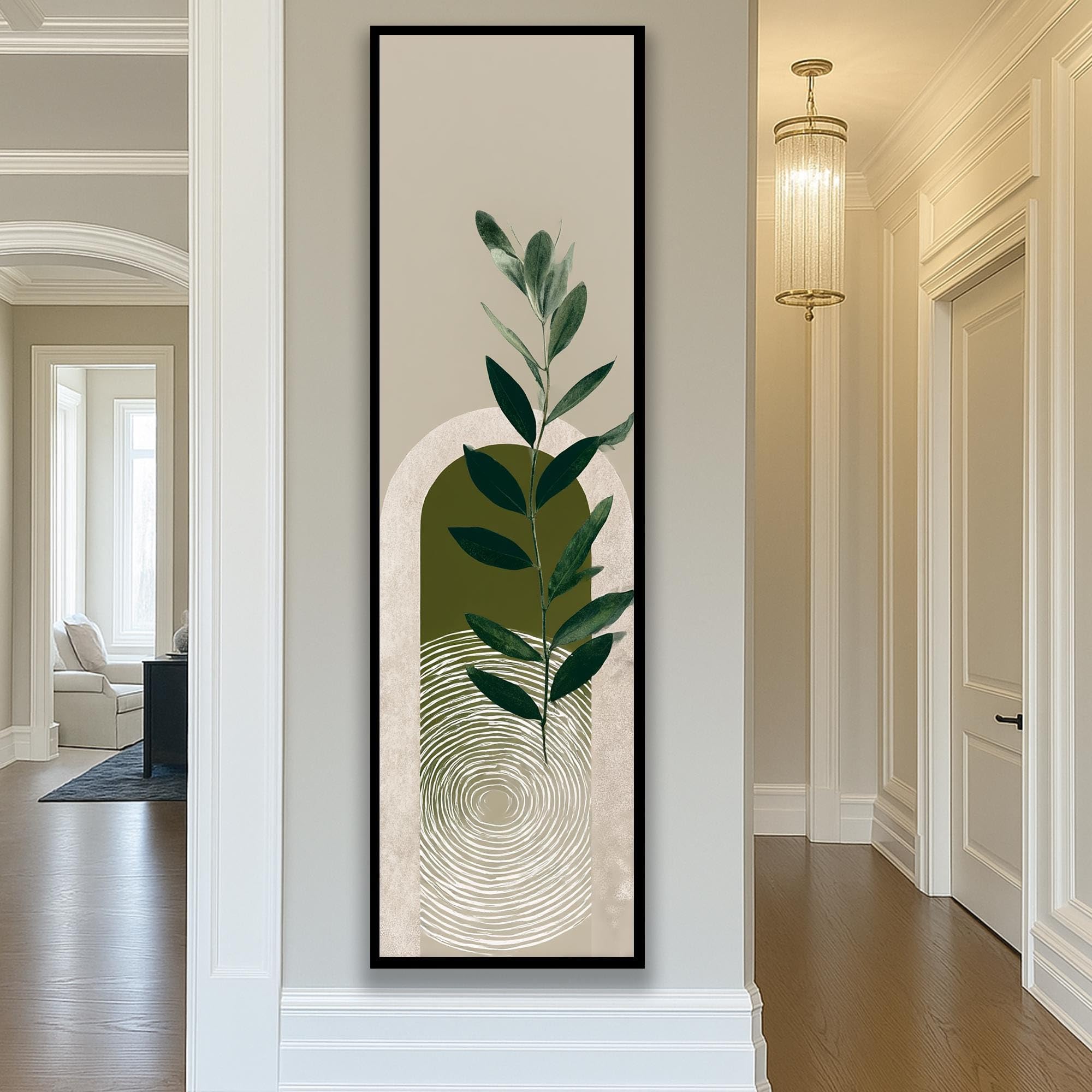 Toile fine et haute d'art scandinave pour une décoration murale raffinée de style bohème - 8