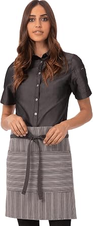 Chef Works Unisex Brooklyn Half Bistro Apron