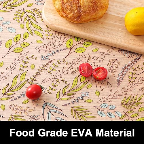 Vista 93 de Cooyes - Revestimiento para estantería de alacena, refrigerador, cajón, cocina, almacén, escritorio, tapete no adhesivo, antideslizante, duradero