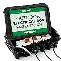 Vista 16 de SOCKiTBOX – La caja de conexión original resistente a la intemperie – Caja de cable de alimentación eléctrica para interiores y exteriores