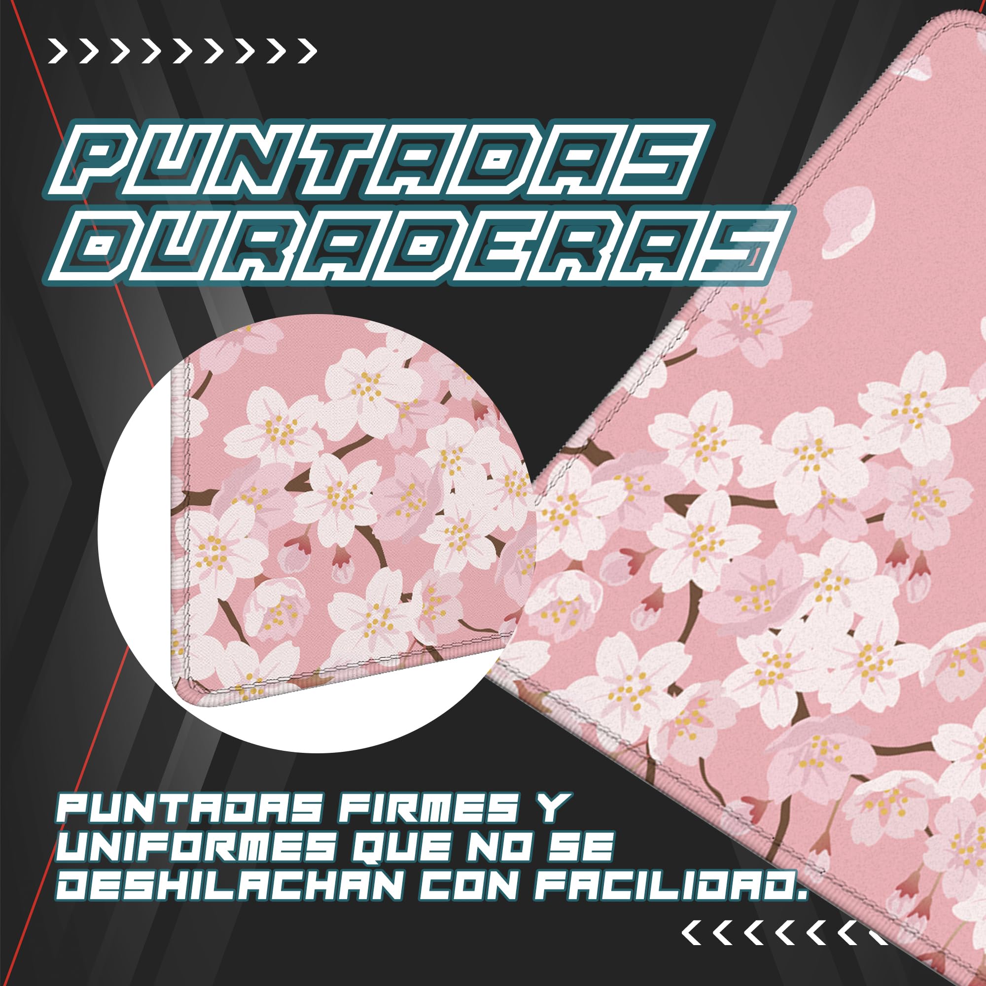 Alfombrilla Ratón XXL | Alfombra Escritorio | Alfombrilla Ratón XL | Alfombrillas Raton Rosa | Alfombrilla Escritorio XXL | Alfombrilla Ratón Gaming - Alfombrilla 900x400 MM (Sakura)