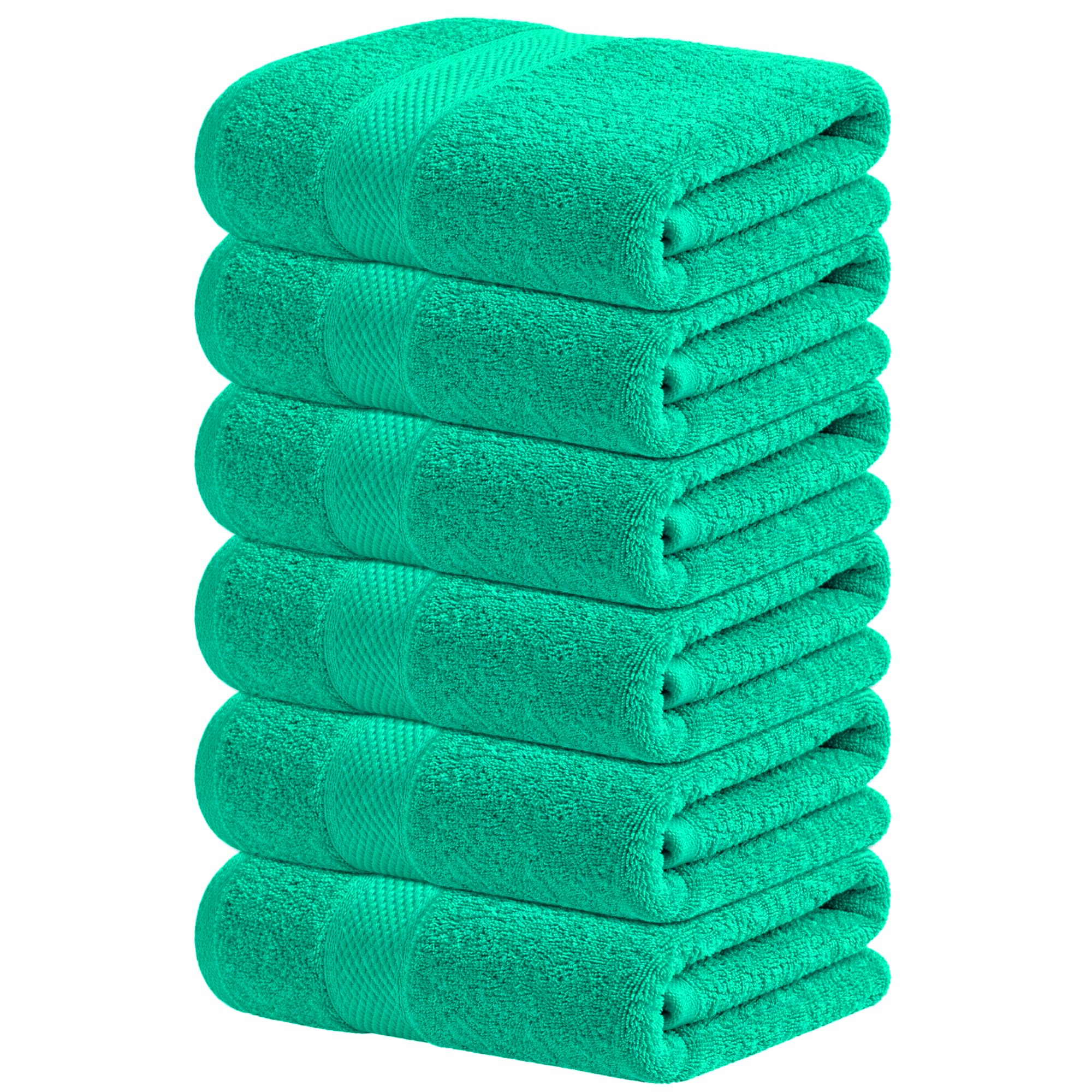 Infinitee Xclusives - 12 Pack 100% Cotton Face Cloths Wash Cloths |30x30 cm| - Ultra Soft & Highly Absorbent Fingertip Towels for Spa, Gym, Hotel & Bathroom |Brilliant White| — view 55