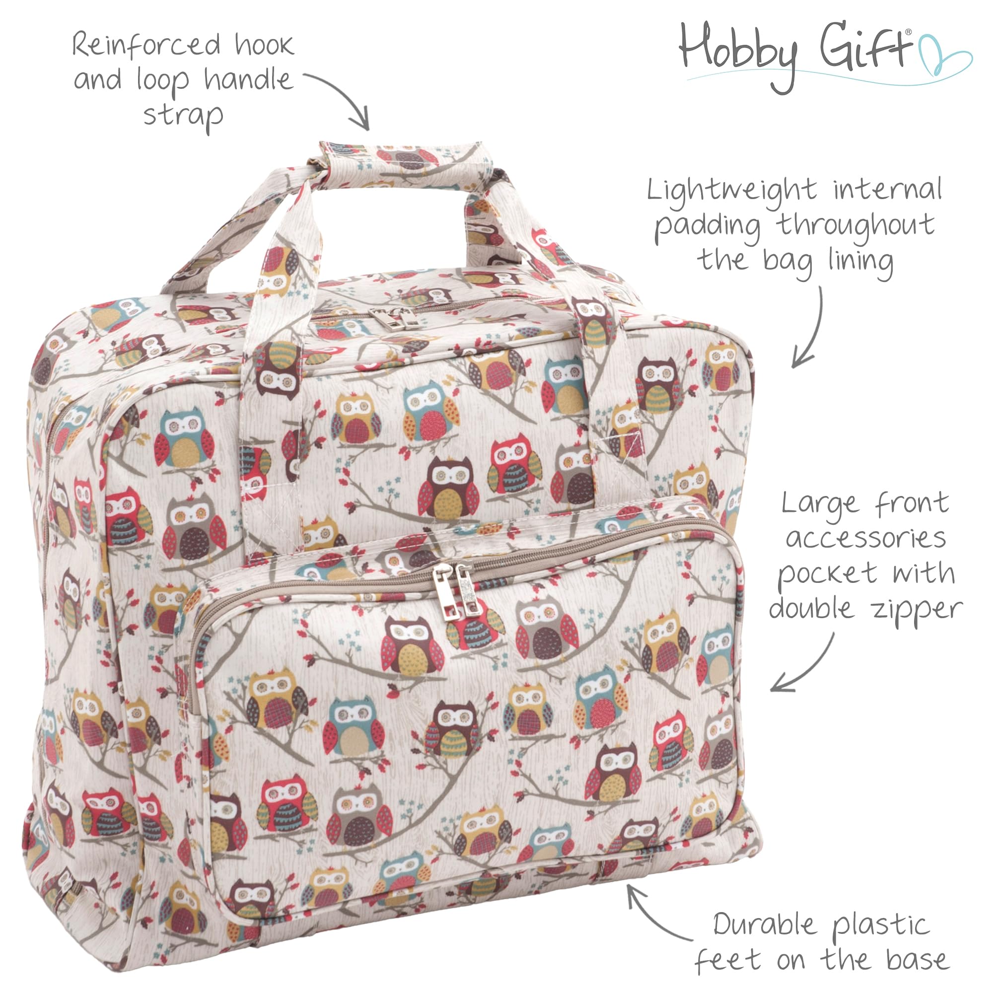 Hobby Gift Sac exclusif pour machine à coudre, Huée