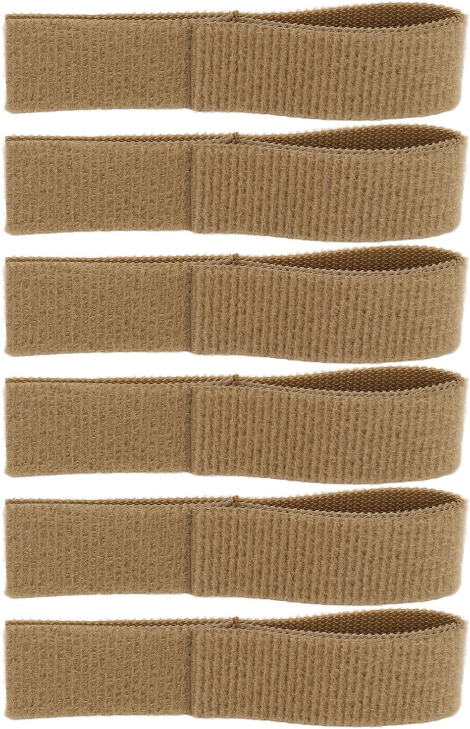 Cord Organizer Ties, Safely Wrapped Cable Management Straps Fastener for Team Activities (Tan)
