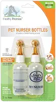 Four Paws Mamadeira de amamentação para animais de estimação para gatinhos e filhotes, 60 ml.