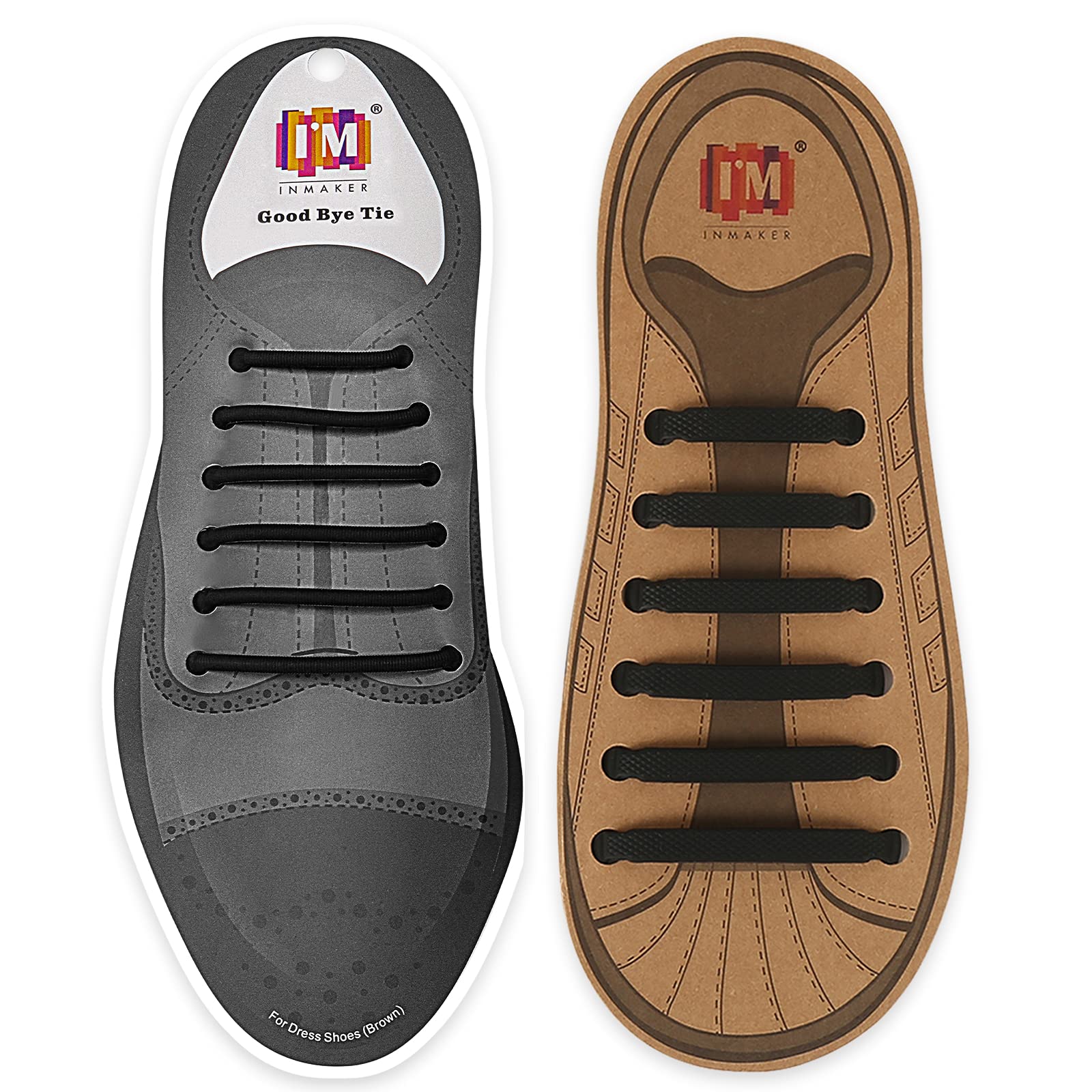 Inmakerno Tie Shoelaces For Adults With No Tie Dress Shoe | Desertcart  Bermuda