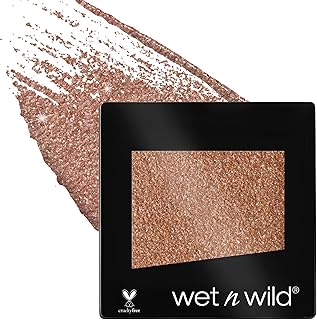 wet n wild Color Icon Eyeshadow Glitter - Ultra-Pigmented, Vitamin E Infused for a Silky-Smooth Moisturizing Application, ...