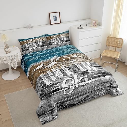 Miniatura 31 de Castle Fairy Juego de edredón de hongos, tamaño matrimonial, juego de ropa de cama de 3 piezas para decoración de habitación de niños y niñas, juego