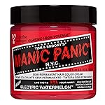 MANIC PANIC Classic Electric Watermelon Semi Permanent Hair Color - Neon Pink Hair Dye for Women & Men That Lasts 4-6 Weeks - Vegan, Ammonia & Cruelty-Free - Create & Mix Custom Shades (4oz)