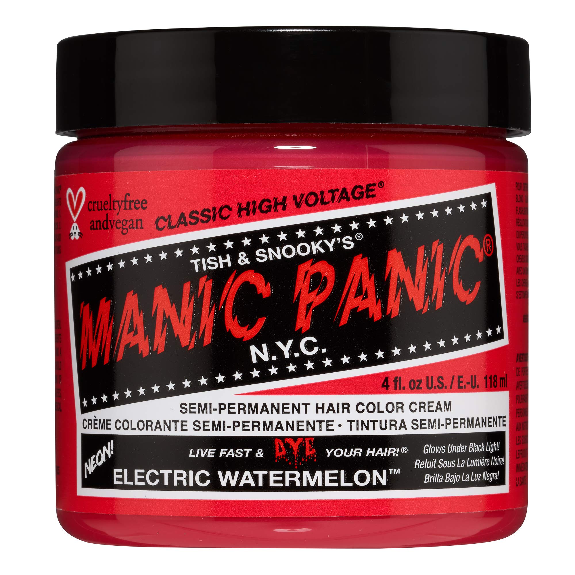 MANIC PANIC Electric Watermelon Pink Hair Dye Classic