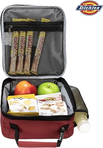 Miniatura 5 de Dickies Lonchera básica aislada para el trabajo, lonchera térmica reutilizable para la oficina, para hombres, mujeres (gris claro)