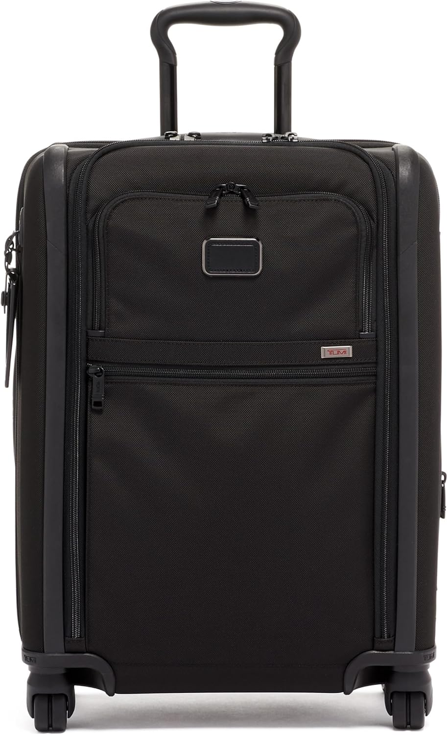 TUMI Alpha Continental Dual Access 4-Wheeled Carry-on Luggage – Rolling, Lightweight Suitcase – Secure Suitcase with Lock