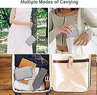 Vista 3 de Canboc Estuche de transporte para impresora fotográfica portátil KODAK Mini 2 Retro 4PASS/KODAK Mini Shot 2 Retro 4PASS 2-en-1 cámara digital