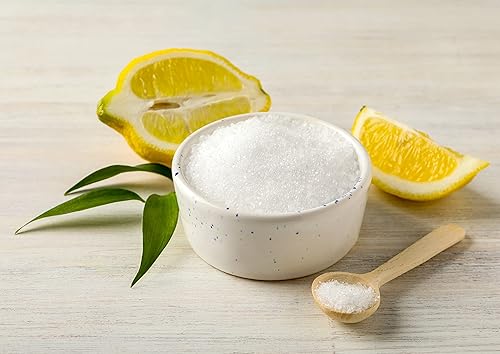Miniatura 5 de Polvo de ácido cítrico, 2 libras, anhidro, gránulos finos, sal de limón de grado alimenticio, ideal para hacer queso, bueno para bombas de baño,