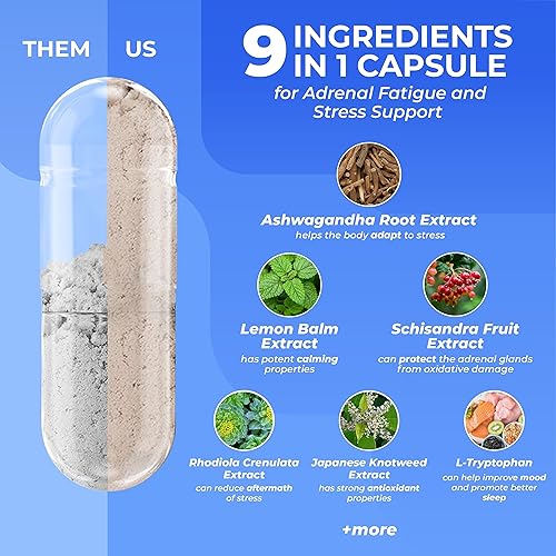 Miniatura 6 de PUREHEALTH RESEARCH Complejo de liberación del estrés - Suplemento de apoyo del estado de ánimo para mujeres y hombres - Ayuda con el estrés