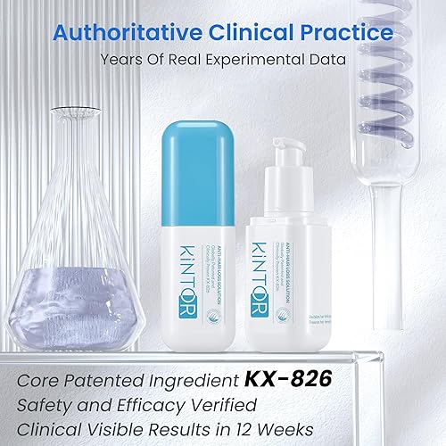 Miniatura 5 de KINTOR 0.5% KX-826 Spray para el crecimiento del cabello DHT bloqueador Productos de recrecimiento del cabello, nutre los folículos pilosos,