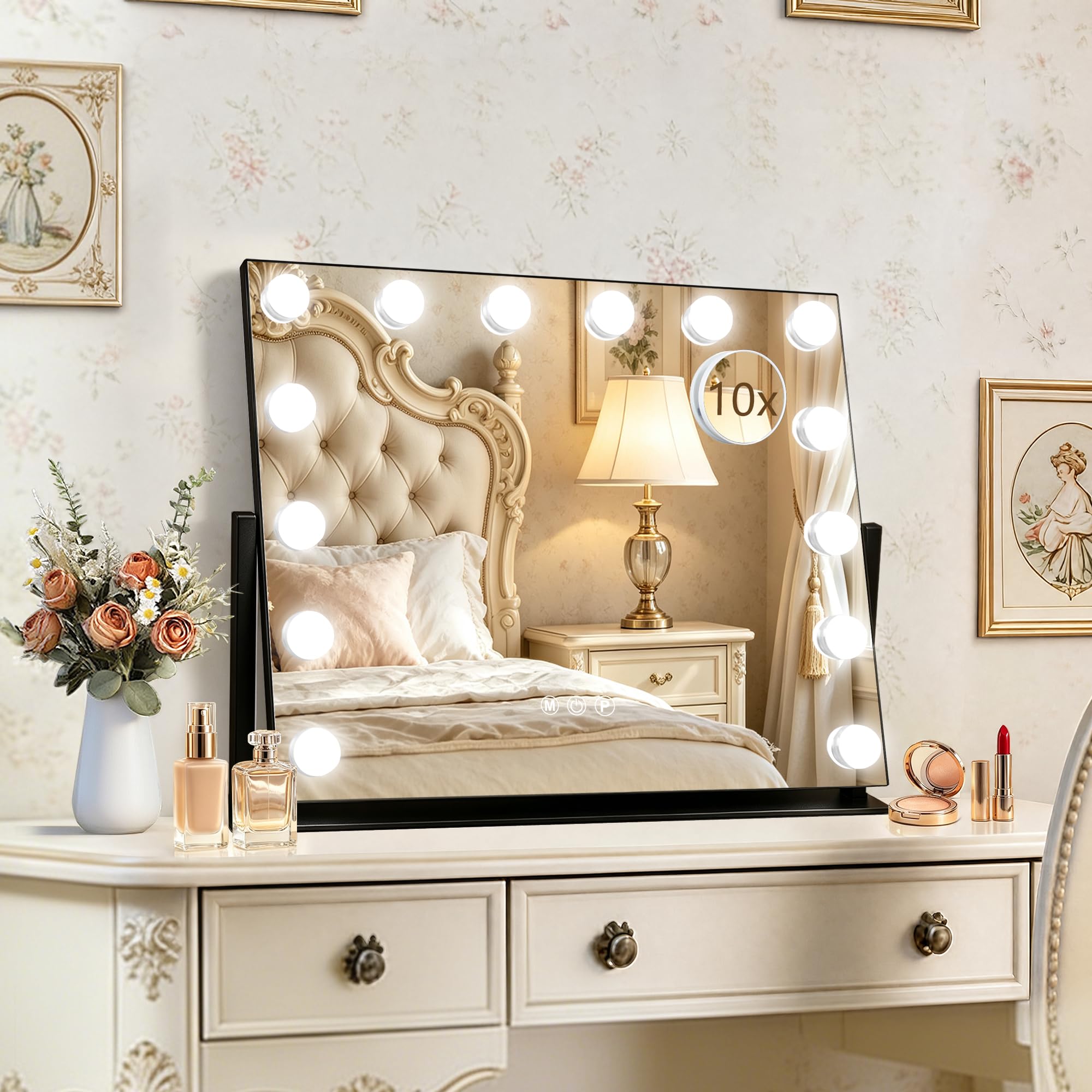 Ratsamee Hollywood Vanity Mirror - Lights & USB Charge -21 Ratsamee Hollywood Vanity Mirror - Lights & USB Charge -21