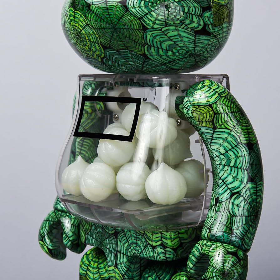 Amazon.co.jp: メディコムトイ× BOTANIZE ベアブリック 400%&100