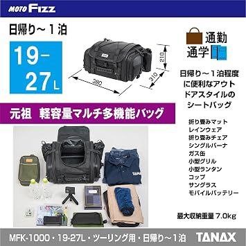TANAX Mini Field Seat Bag