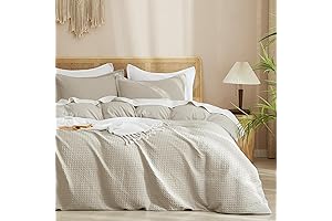 PHF Waffle Duvet Cover Full