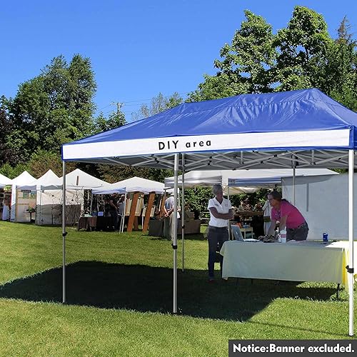 Miniatura 2 de Yescom 10 x 20 pies EZ Pop Up Canopy Top Reemplazo Instantánea Patio Pabellón Gazebo Parasol Tienda Oxford Cubierta Exterior