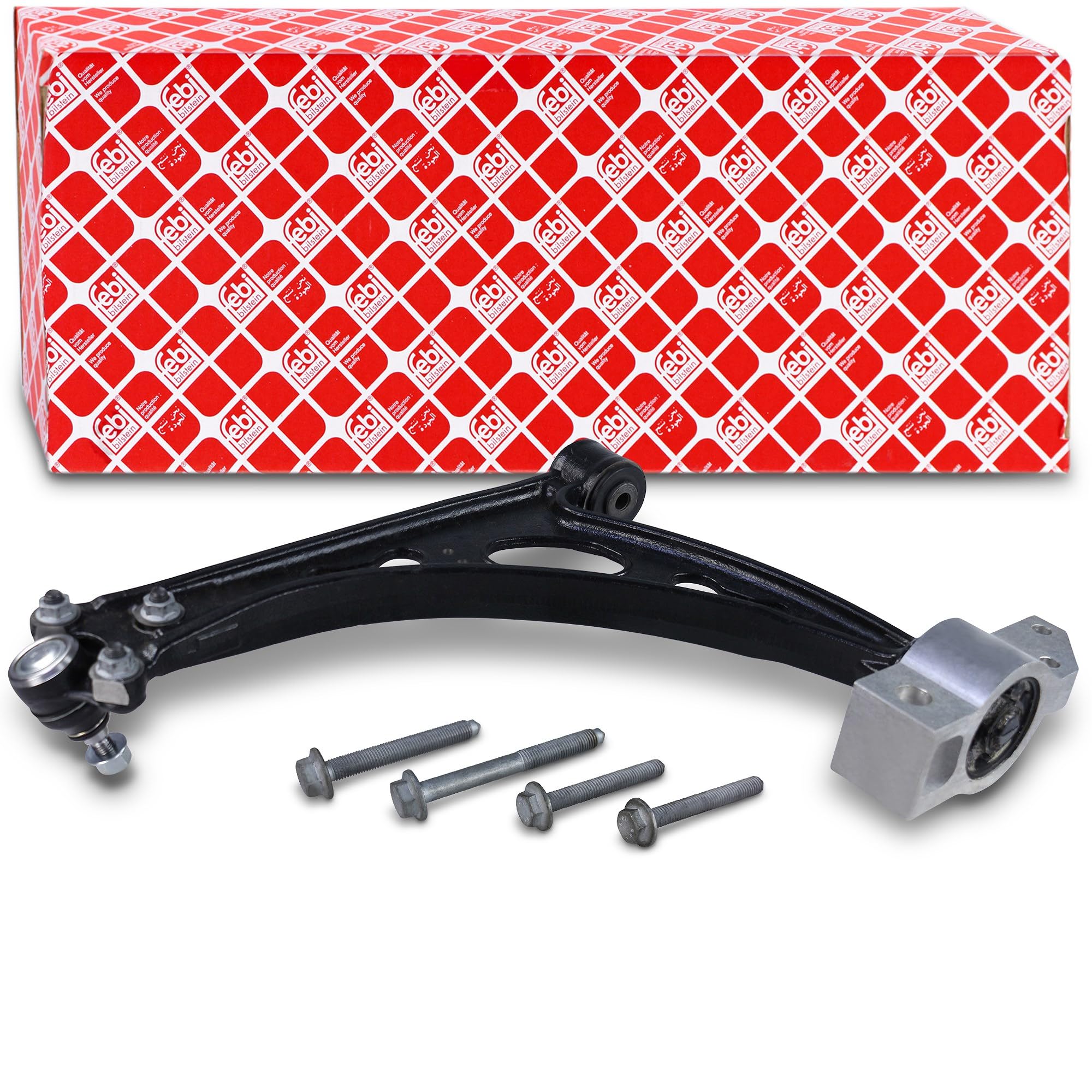 Febi bilstein 40104 Suspensión de Ruedas | Compatible con: Audi A3, A3 Cabriolet, A3 Sportback, Seat Altea, Altea, XL, Skoda Octavia II, Octavia II Combi