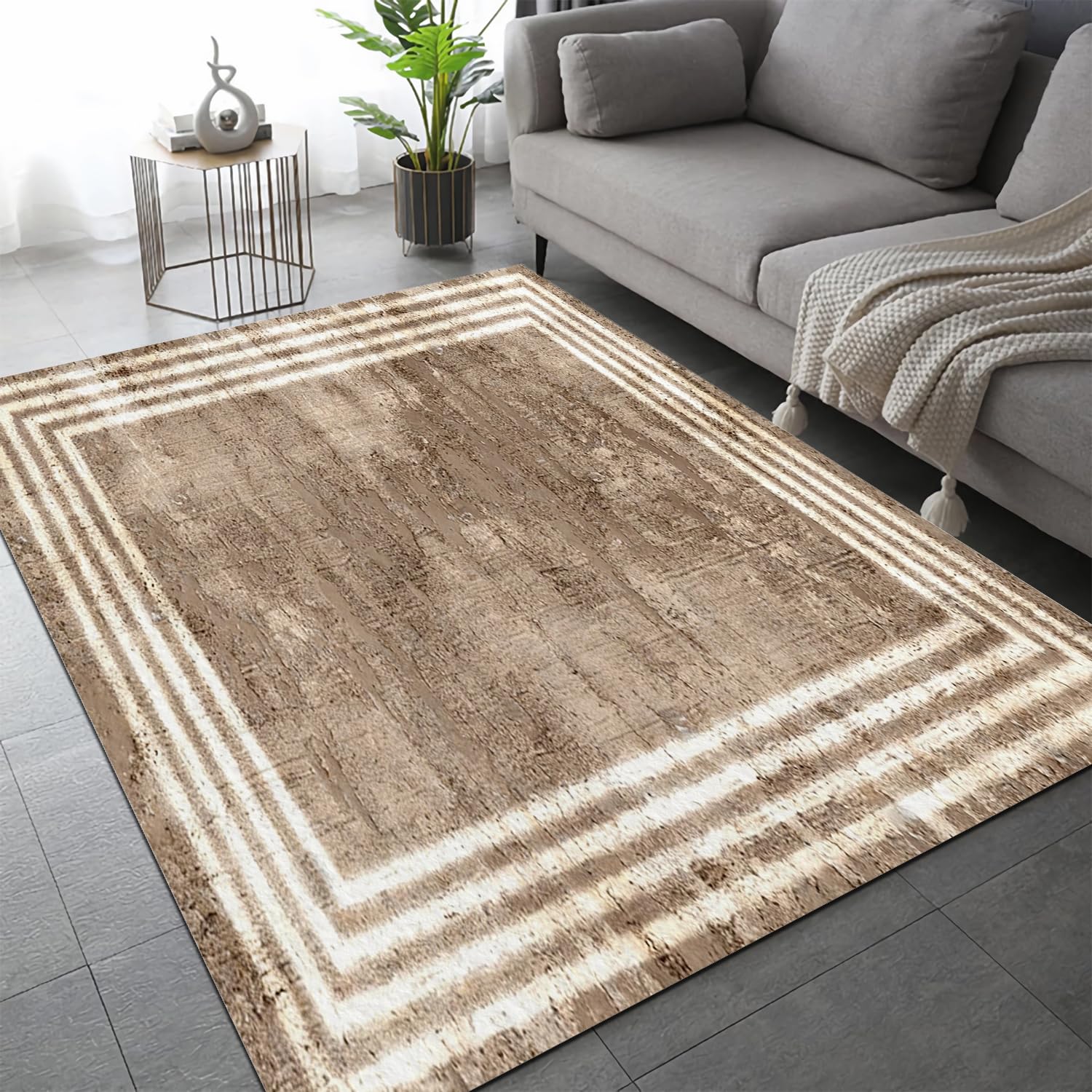Tapis de salon antidérapant pour éviter les glissades 60x90