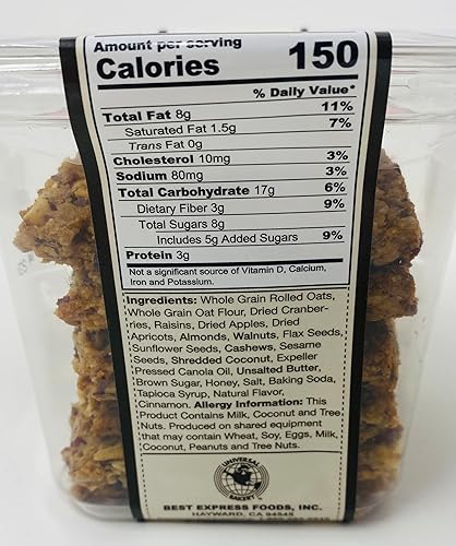 Miniatura 3 de Universal Bakery - Barras de frutas y nueces de grano entero Sunrise Energy con kit Kokobunch de 3 a 10 onzas