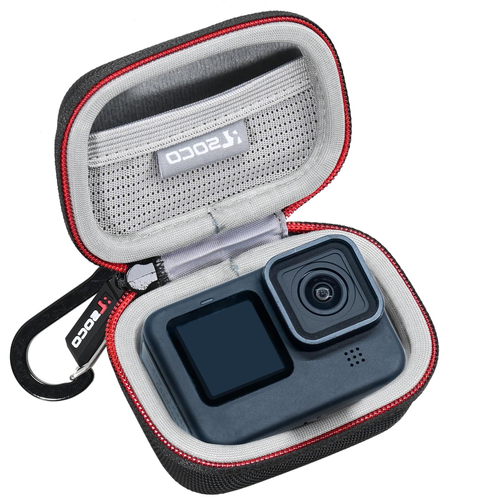 RLSOCO Carrying Case for GoPro HERO13 / HERO12 / HERO11 / HERO10 / HERO9 & DJI Osmo Action 5 Pro/Action 4 Waterproof Action Camera (Case Only)