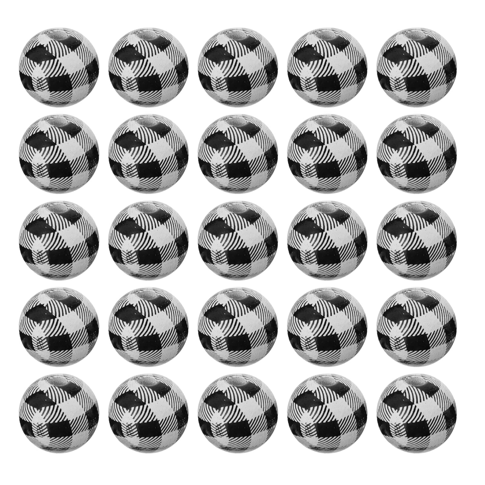 Bolas de madera para adornos artesanales y proyectos de diseño de interiores, pack de 100
