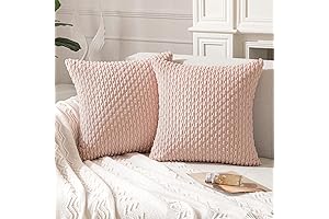 Pink Spring Pillow Covers 18x18