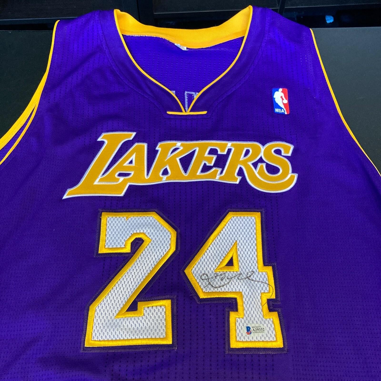 刺繍❗️ 希少❗️ NBAユニフォーム LA Lakers Kobe Bryant Kobe Bryant 2009 NBA Finals Los Angeles Lakers Game Worn
