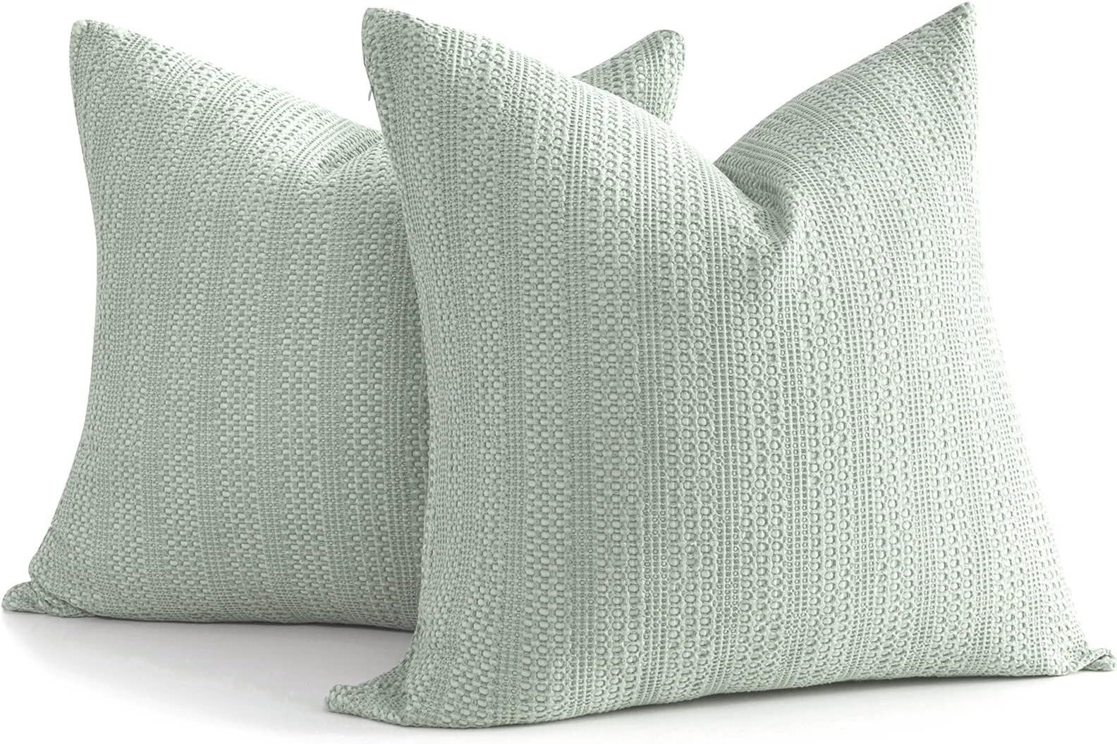 Seafoam Green Throw Pillowsnull