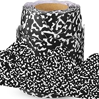 Fuutreo 32.8 ft Composition Notebook Bulletin Board Borders Back to School Bulletin Border Office Scalloped Trim for School Fiesta National Wedding Party Decoration