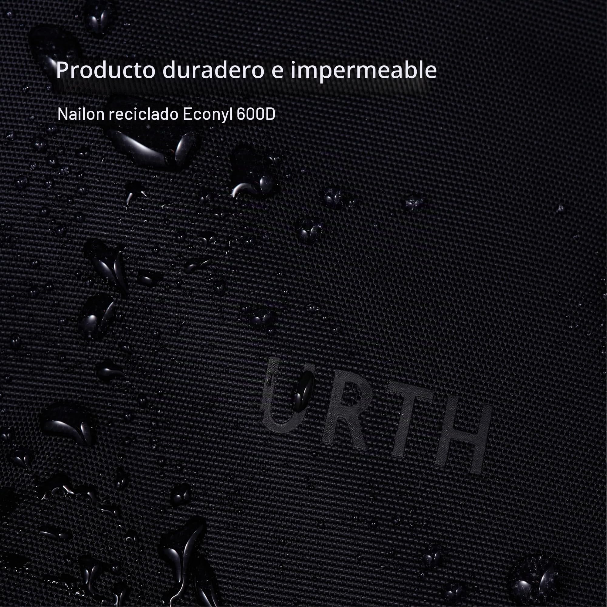 Urth Arkose Bolsa Insertable de 3.7L para Cámara - Resistente al Agua, Acolchada, Estuche Reciclado para Cámara DSLR/SLR, Lentes y Accesorios de Fotografía en Negro