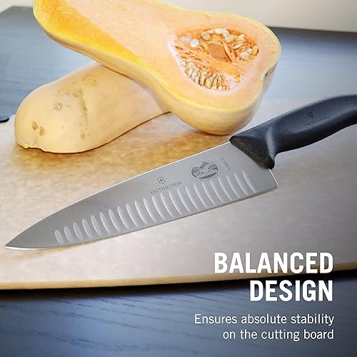 Miniatura 5 de Victorinox Swiss Classic - Cuchillo de chef de 8 pulgadas con borde Granton