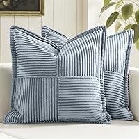 Vista 37 de MIULEE - Juego de 2 fundas de almohada lumbar decorativas para sofá, cama, sala de estar, 12 x 20 pulgadas, beige, bohemio, acento, almohadas