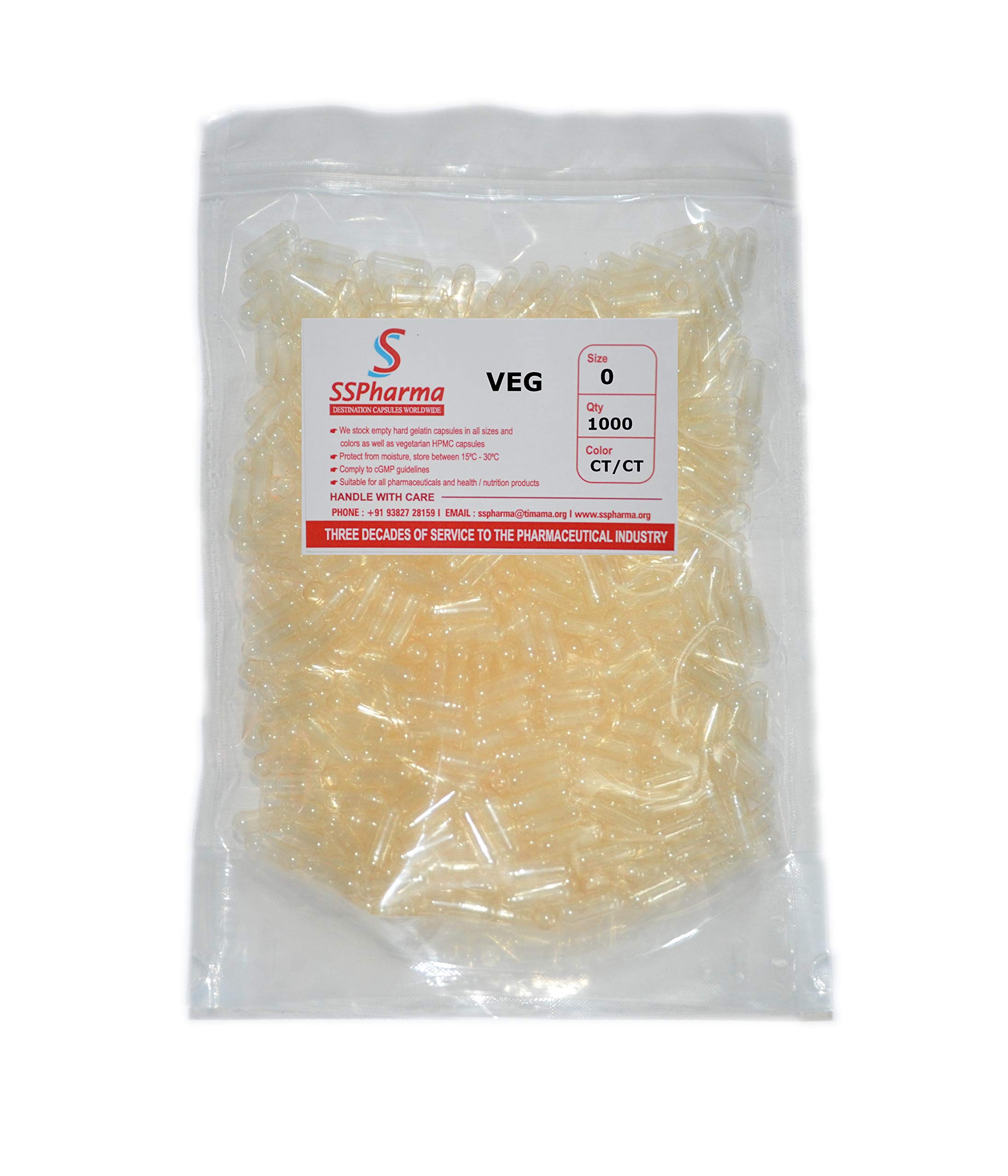 Empty Vegetarian Capsules Size 0 Clear Transparent - 1000 Capsules - DIY Powder Filling-image-41
