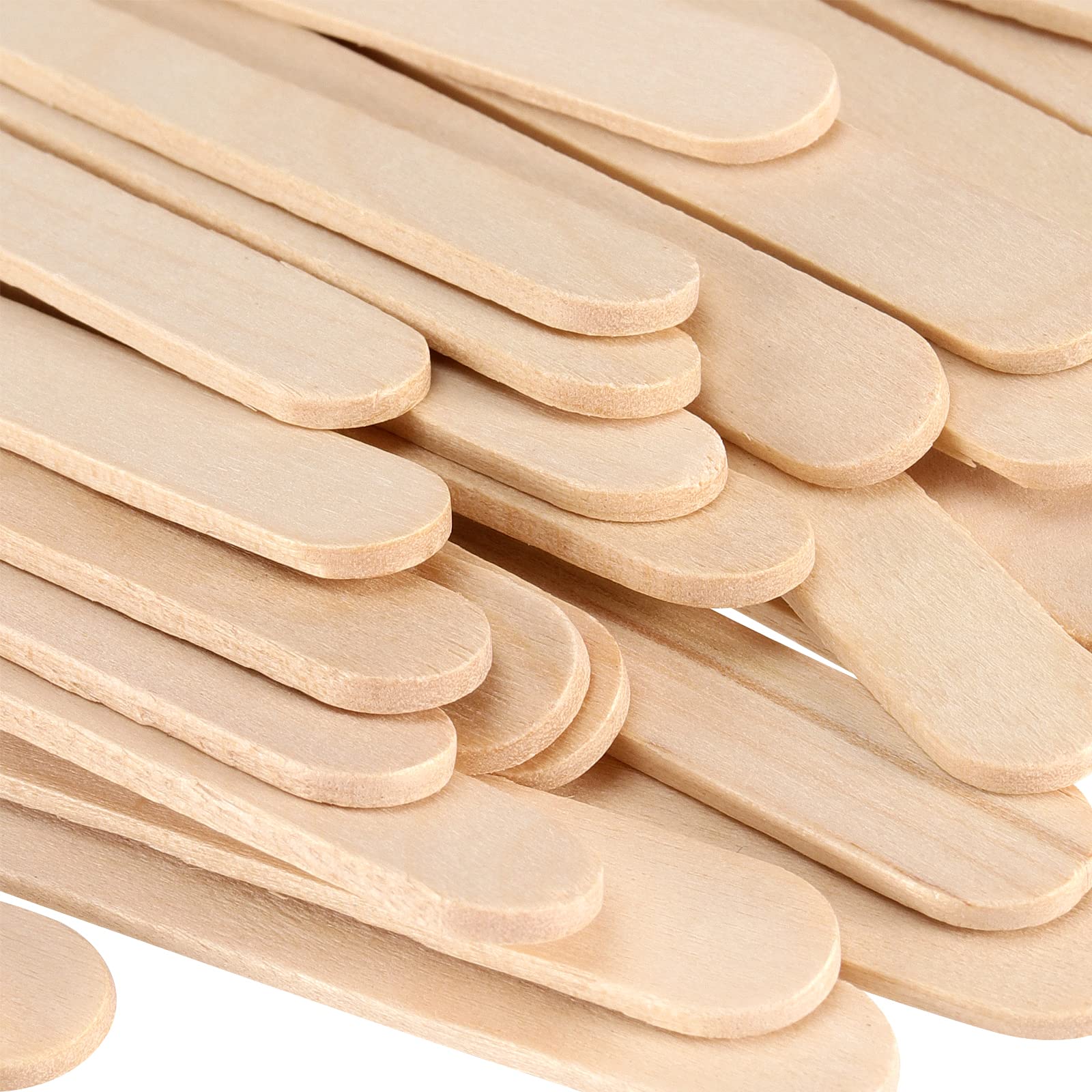 KEILEOHO 2000 bastoncini per lecca lecca, 11,4 cm, bastoncini in legno di betulla, 114 x 10 x 2 mm