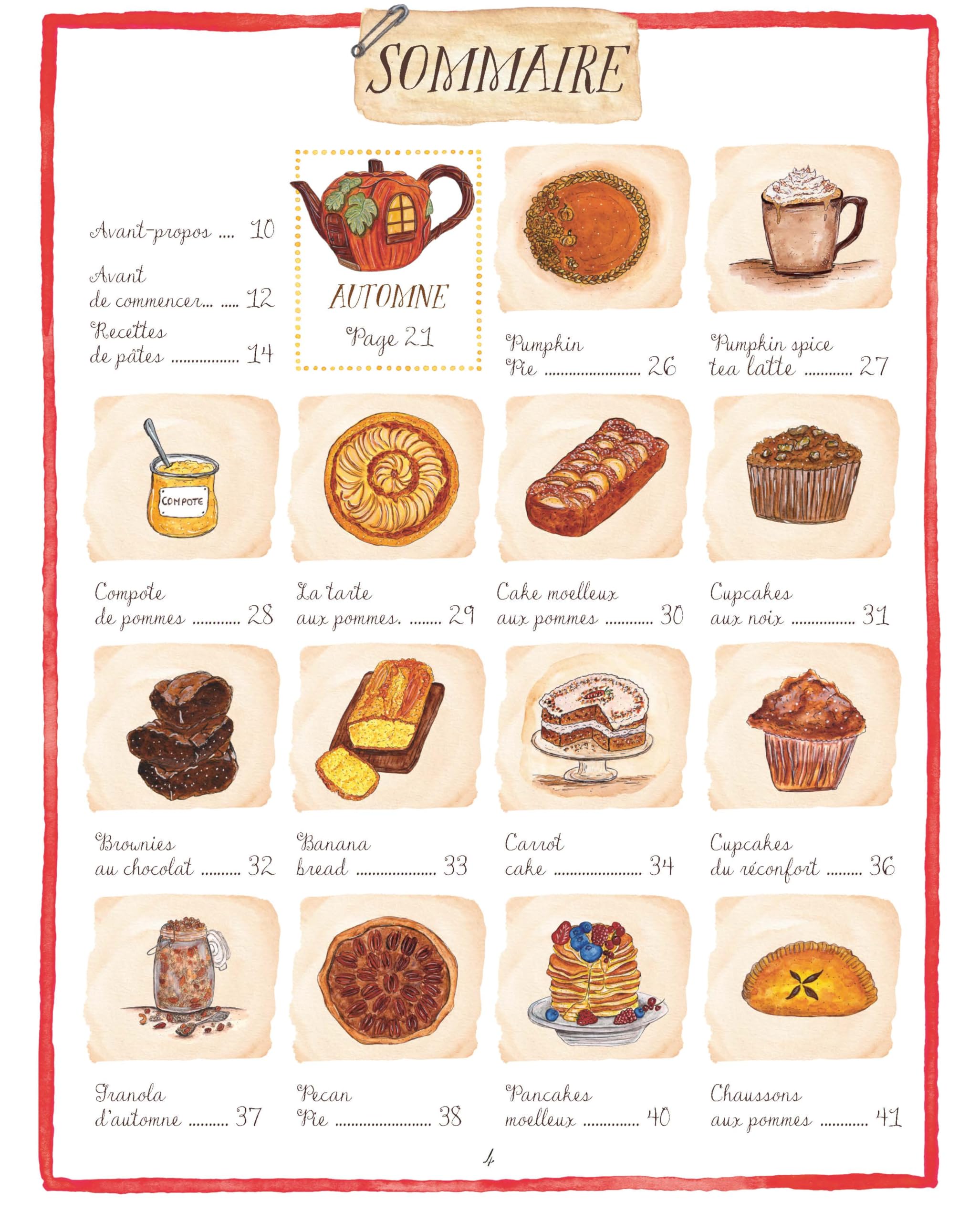 Mes petites douceurs cosy des 4 saisons: Mes 80 recettes gourmandes et réconfortantes pour toute l'année !