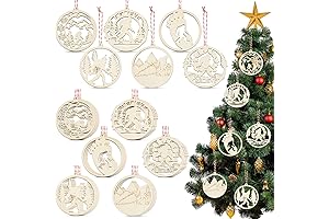 18-Piece Sasquatch Christmas Tree Ornaments: A Quirky Holiday Delight