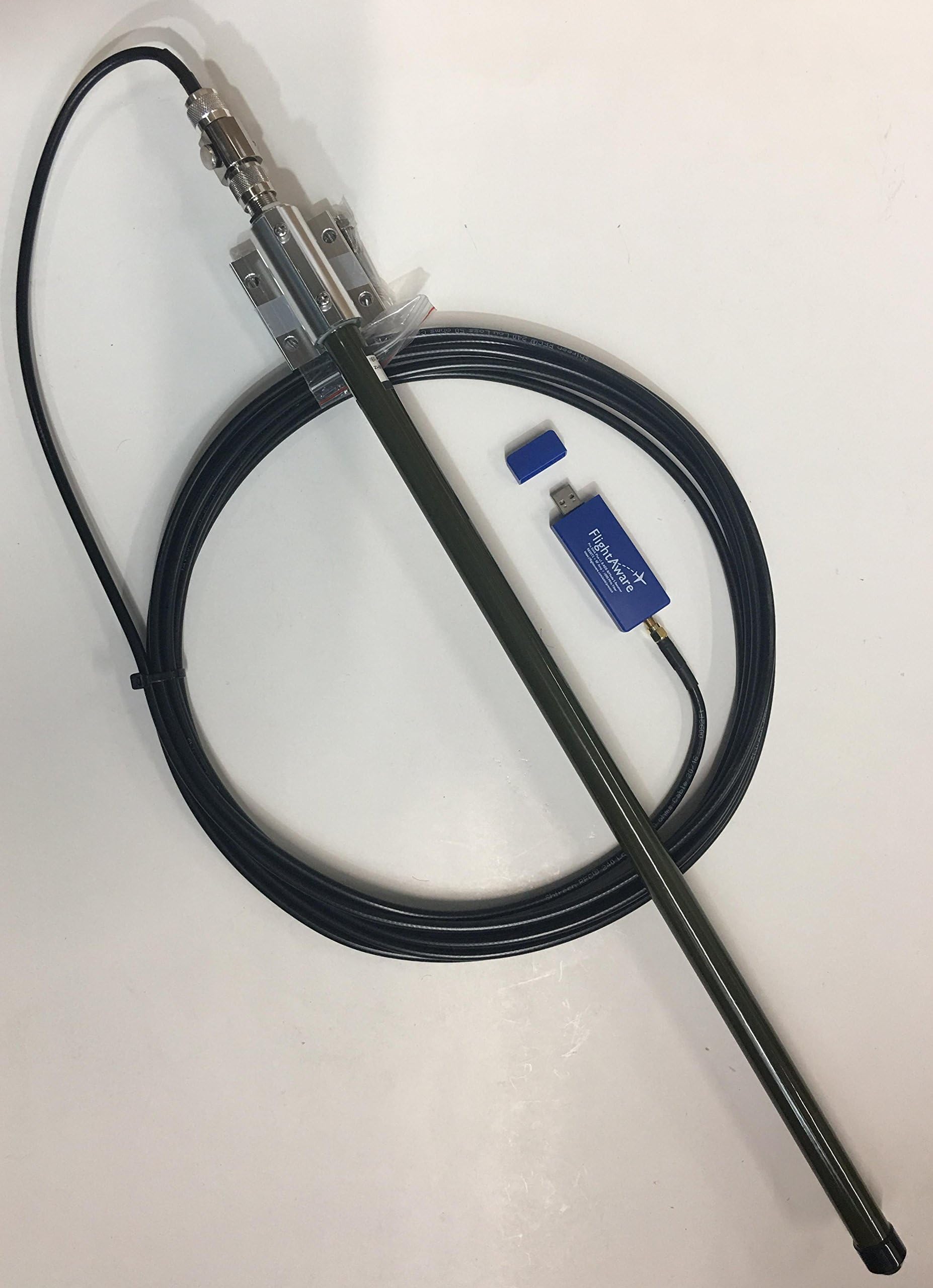 FlightAware 1090MHz ADS-B Antenna + 25 Foot Cable + PRO USB Stick Plus from Flight Aware