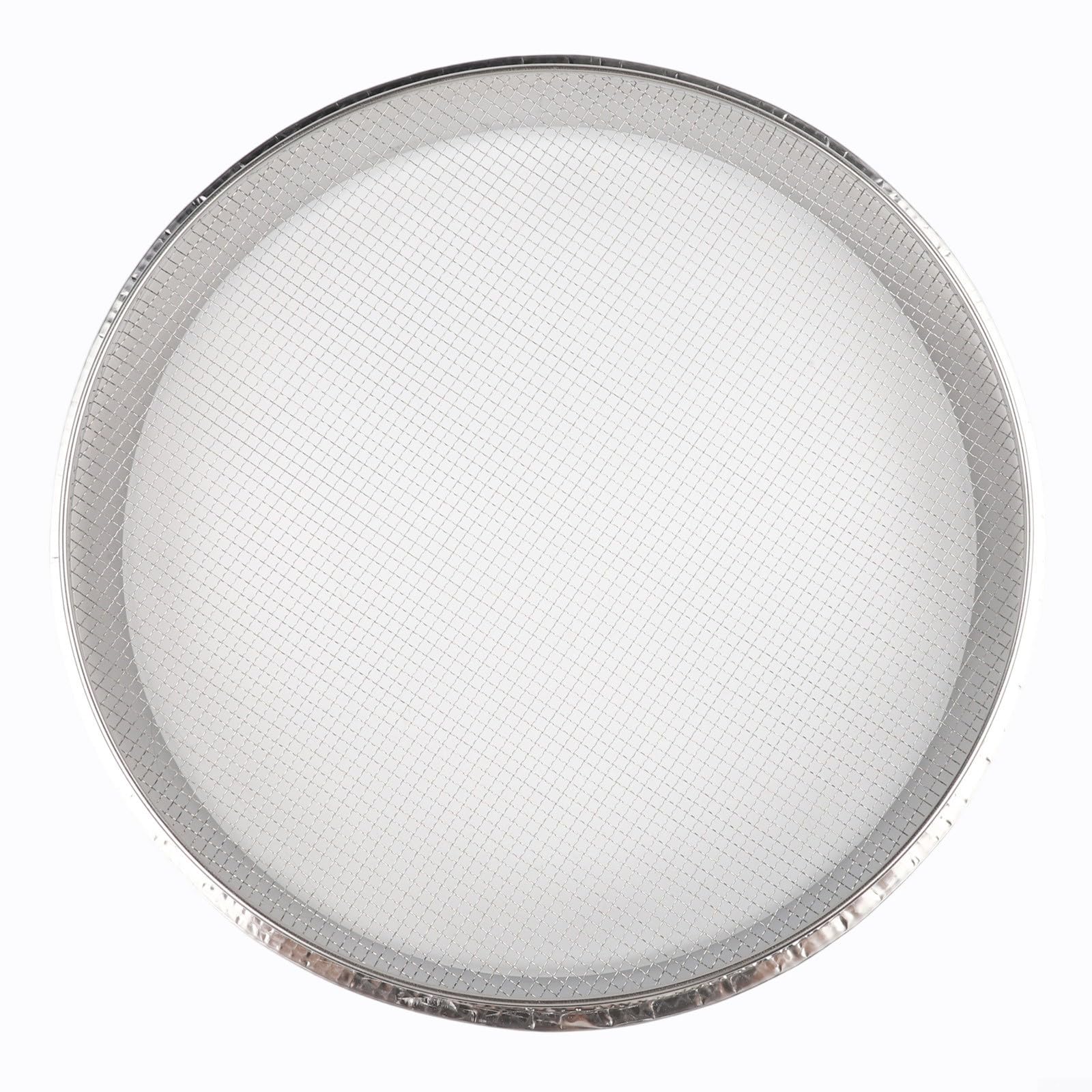 Colador de harina de acero inoxidable, 40 cm, para cocina, colador de