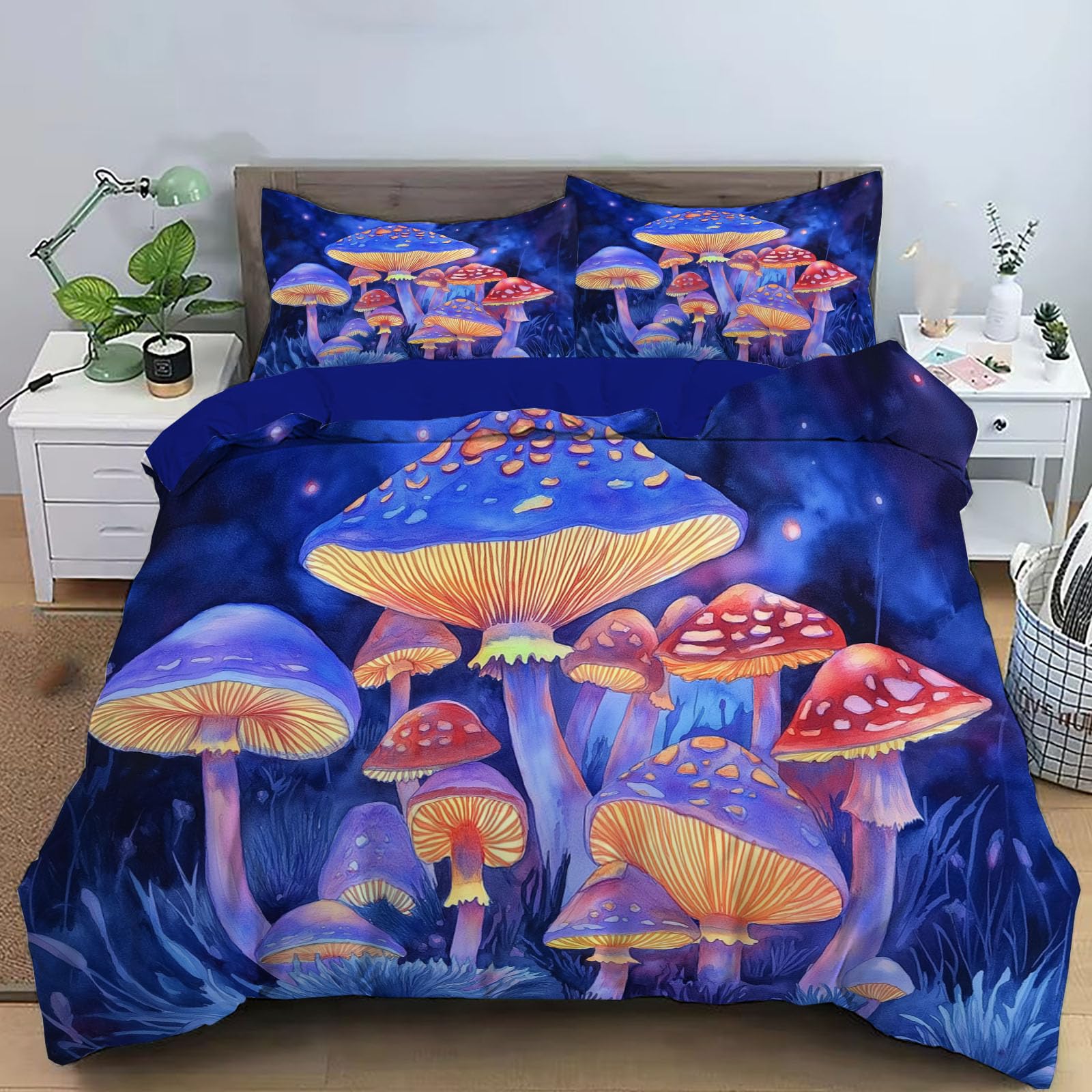 Parure de lit ciel étoilé 260x240 pour une chambre adulte psychédélique