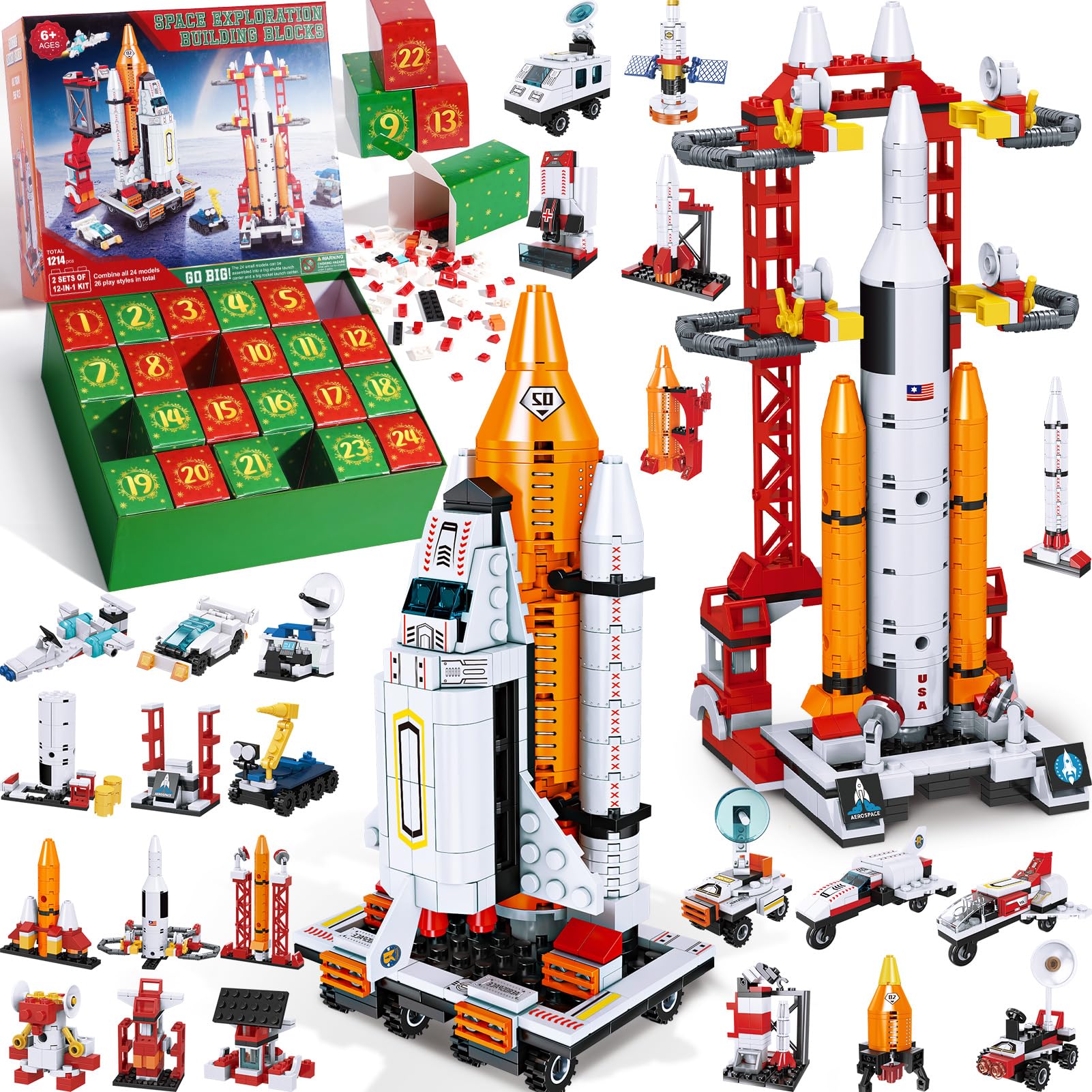 Amazon.com: Asoulin Advent Calendar 2025 Boys, 24 Days STEM Space