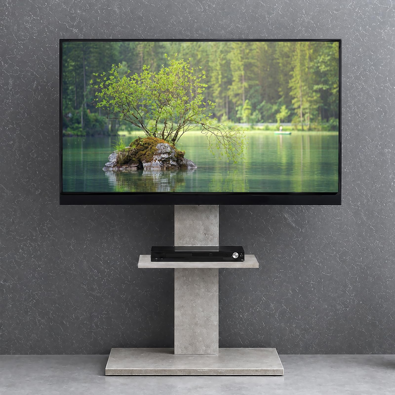 Amazon｜タンスのゲン テレビスタンド 32～77インチ対応 【上下/左右首