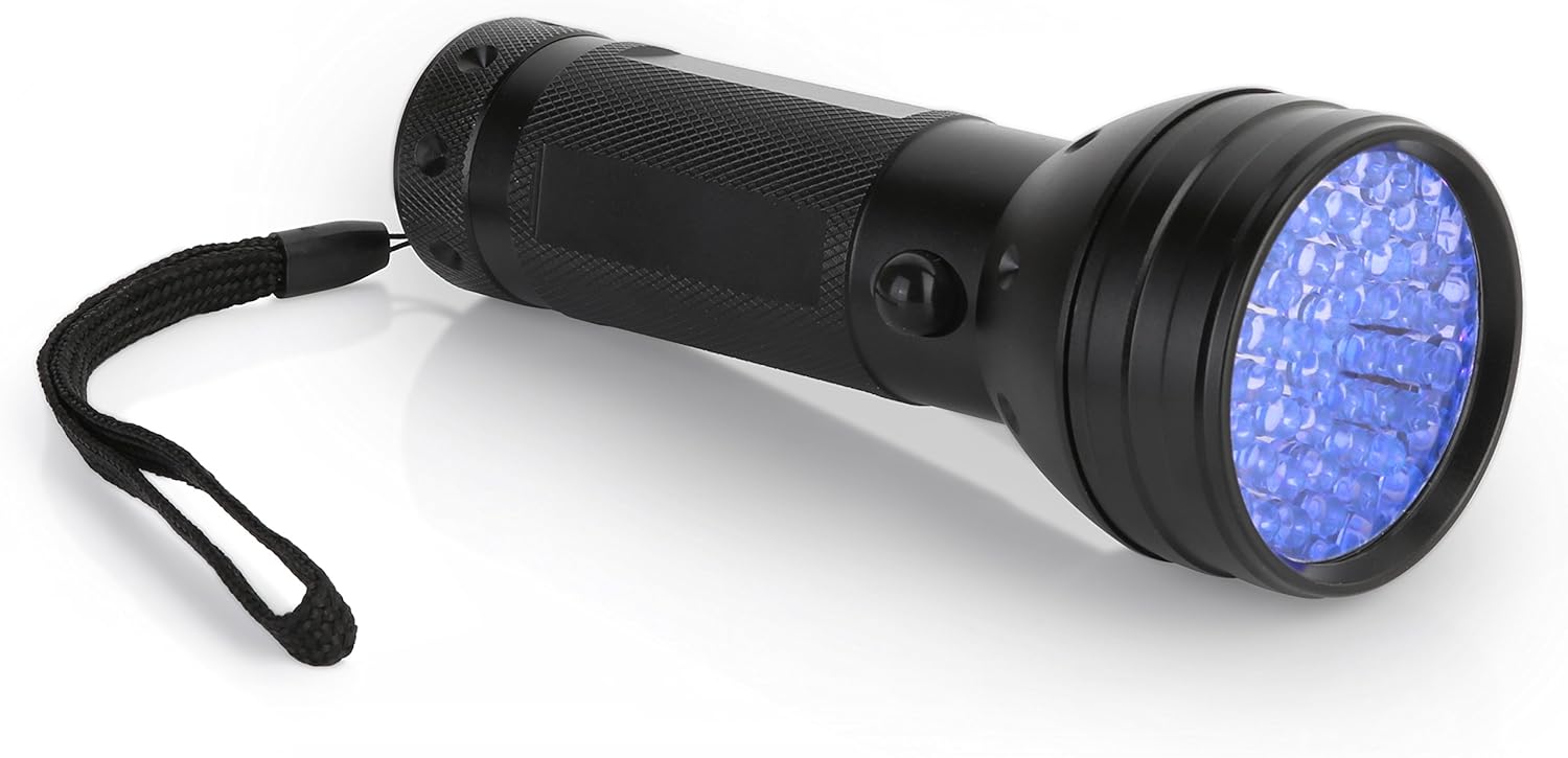 Arf Pets Black Light UV Flashlight 51 LED Blacklight Premium Handheld