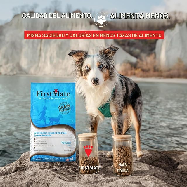 Foto 4 de 8 de FirstMate pienso para Perros de Pescado Salvaje del Oceano Pacifico y Avena Pacific Caught Fish & Oats…